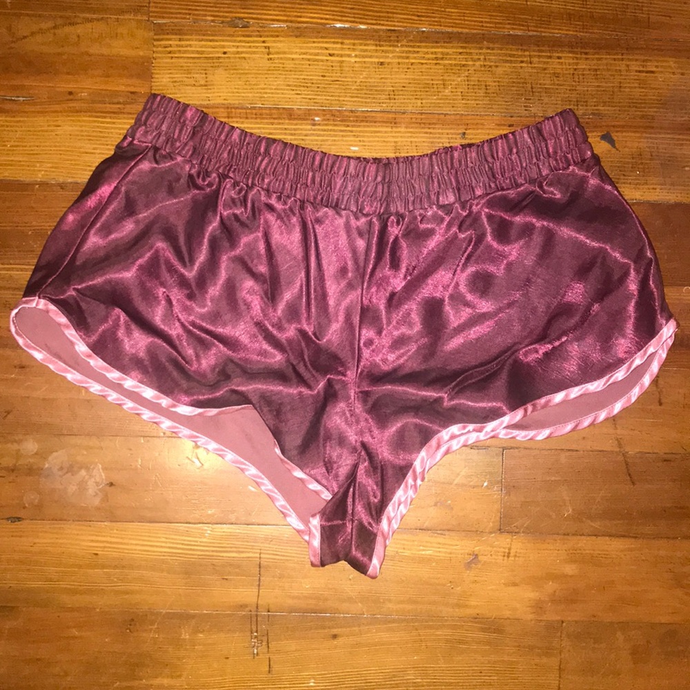 Silky sleep shorts